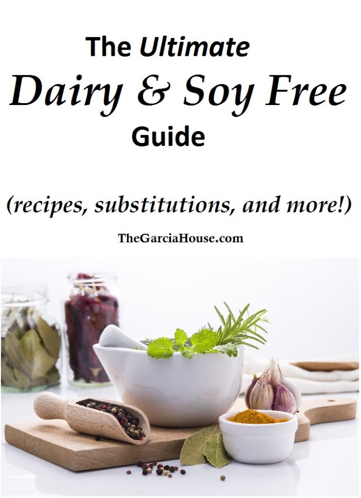 Ultimate Dairy and Soy Free Food Guide (with links to awesome recipes!)