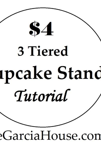 Dollar Store Tiered Stand Tutorial