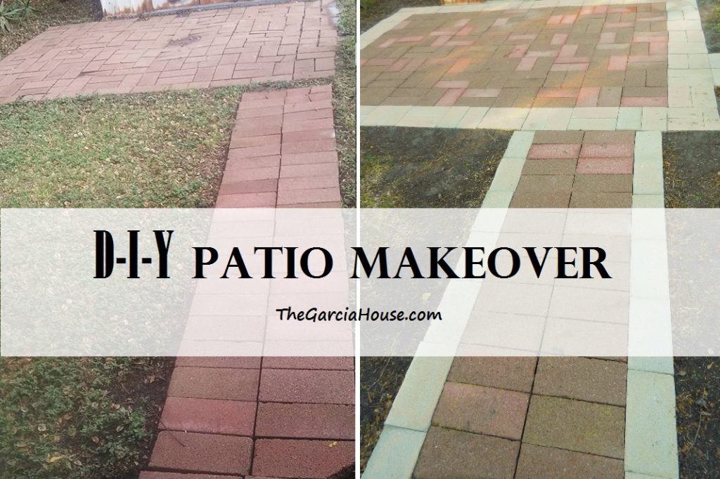 DIY paver patio