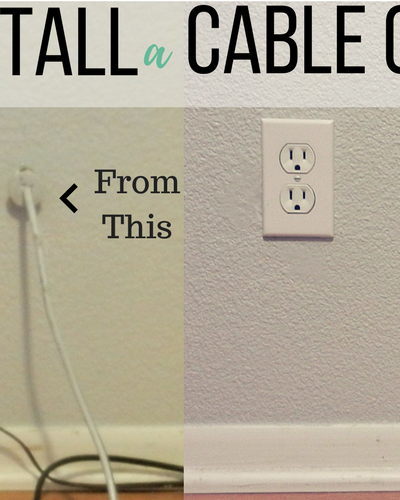 DIY Cable Outlet
