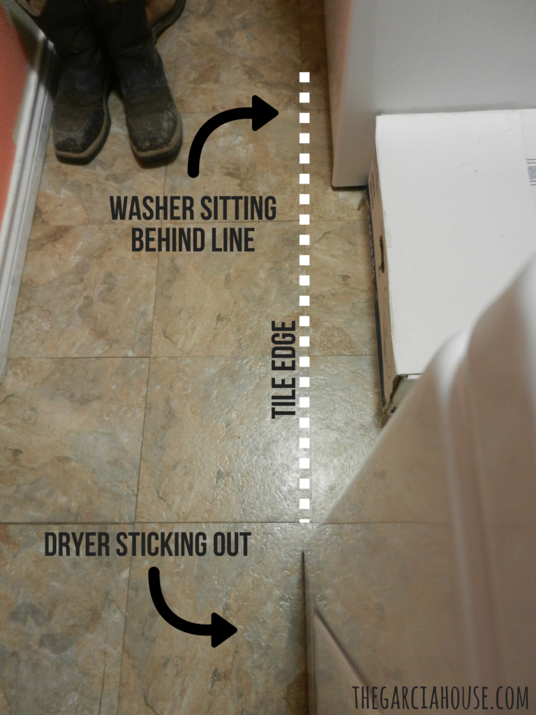 3 ways to safely push your dryer against the wall and gain floor space!