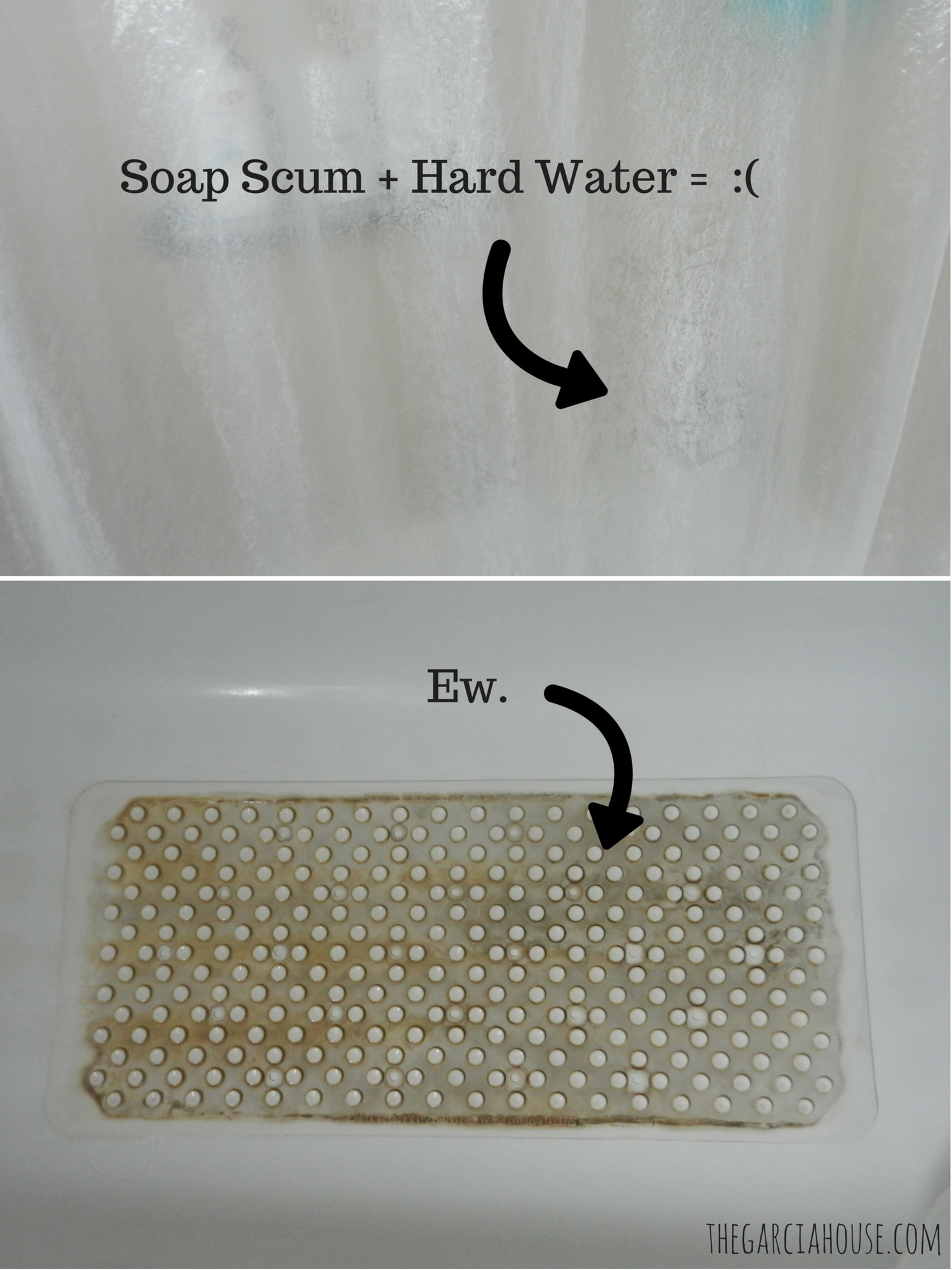 How to Wash your Shower Liner & Bathtub Mat
