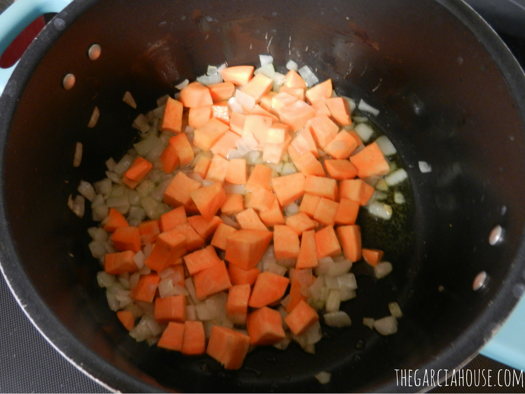 Hearty sweet potato black bean chili