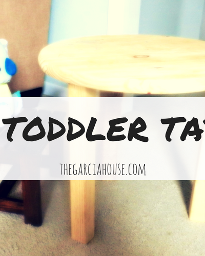 DIY Toddler Table