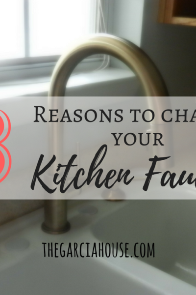 3 Reasons to Change Your Kitchen Faucet (and why we picked THIS one!)