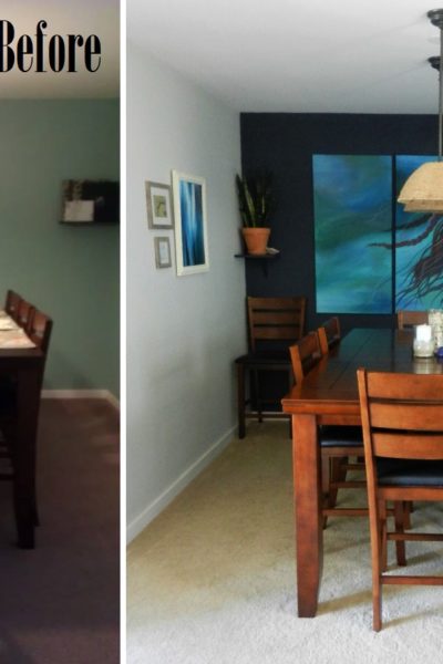 Coastal Dining Room Reveal