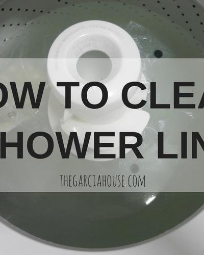 How to Wash your Shower Liner & Bathtub Mat